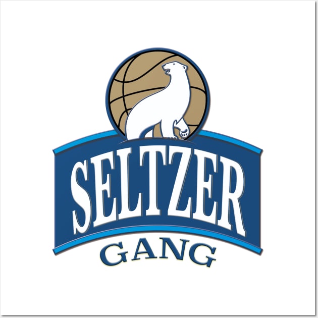 Seltzer Gang Wall Art by WeirdCelticsPod